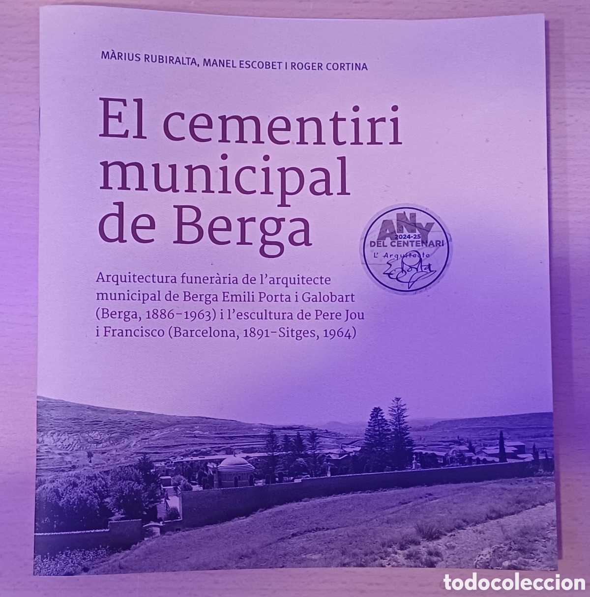 Libros: EL CEMENTIRI MUNICIPAL DE BERGA - Foto 1