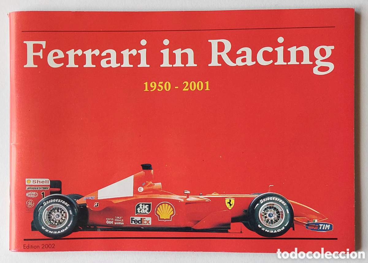 Libros: LIBRO FERRARI IN RACING 1950 - 2001 - Foto 1