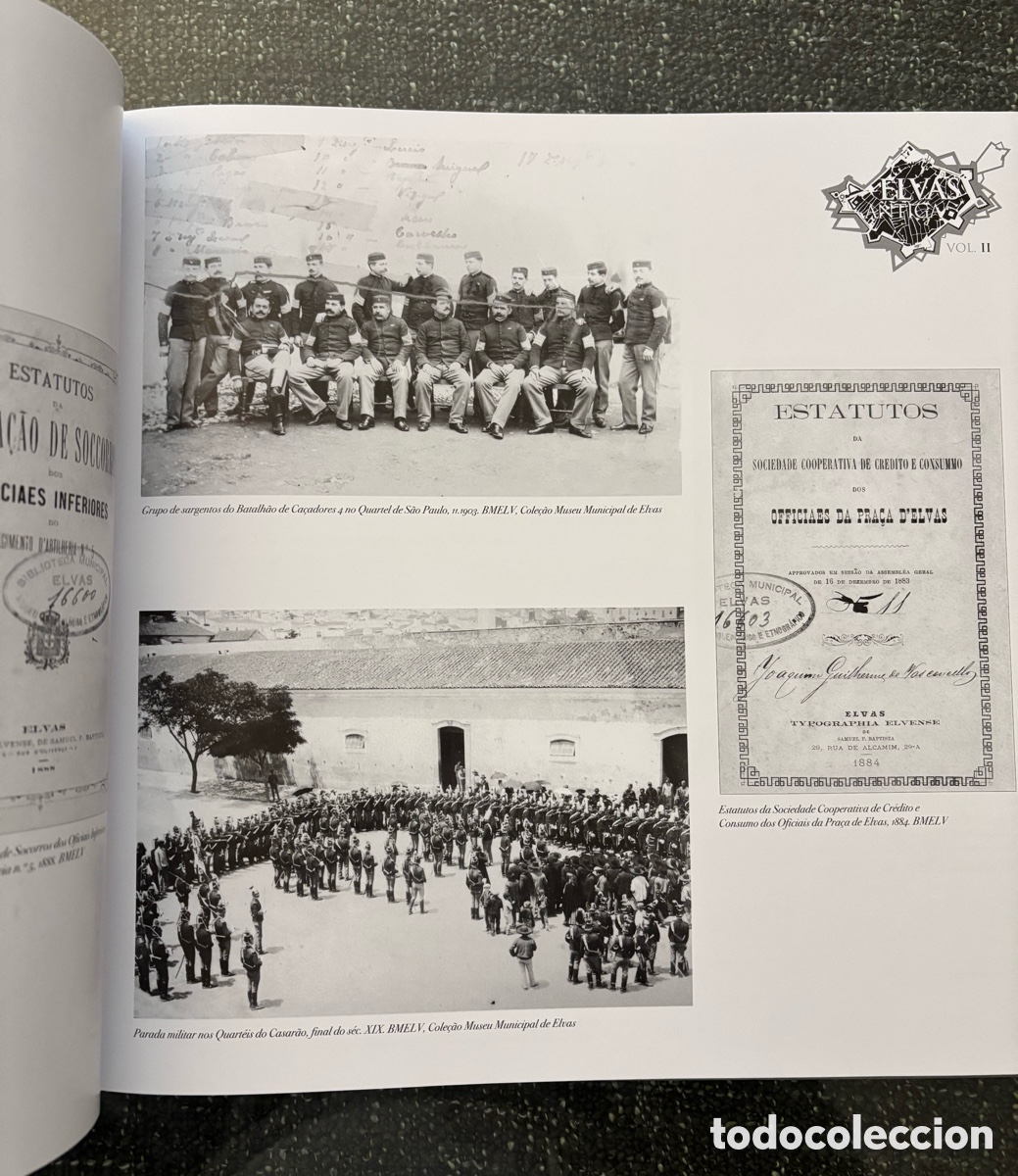 Libros: Libro &ldquo;Elvas antiga&rdquo; gran formato. - Foto 3