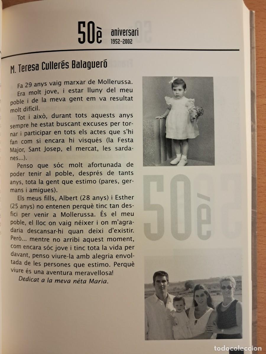 Libros: Llibre: 50&egrave; Aniversari 1952-2002 MOLLERUSSA - Foto 5