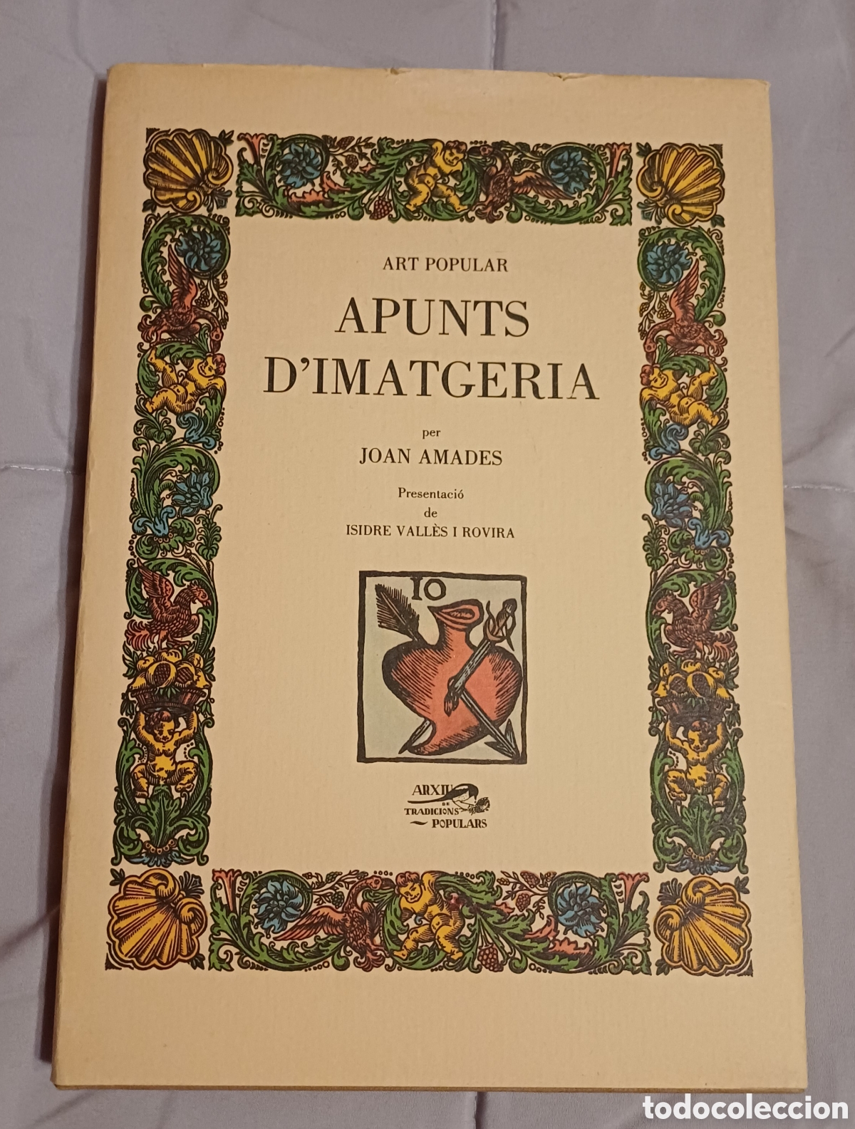 Libros: APUNTS DIMATGERIA DD JOAN AMADES - Foto 1
