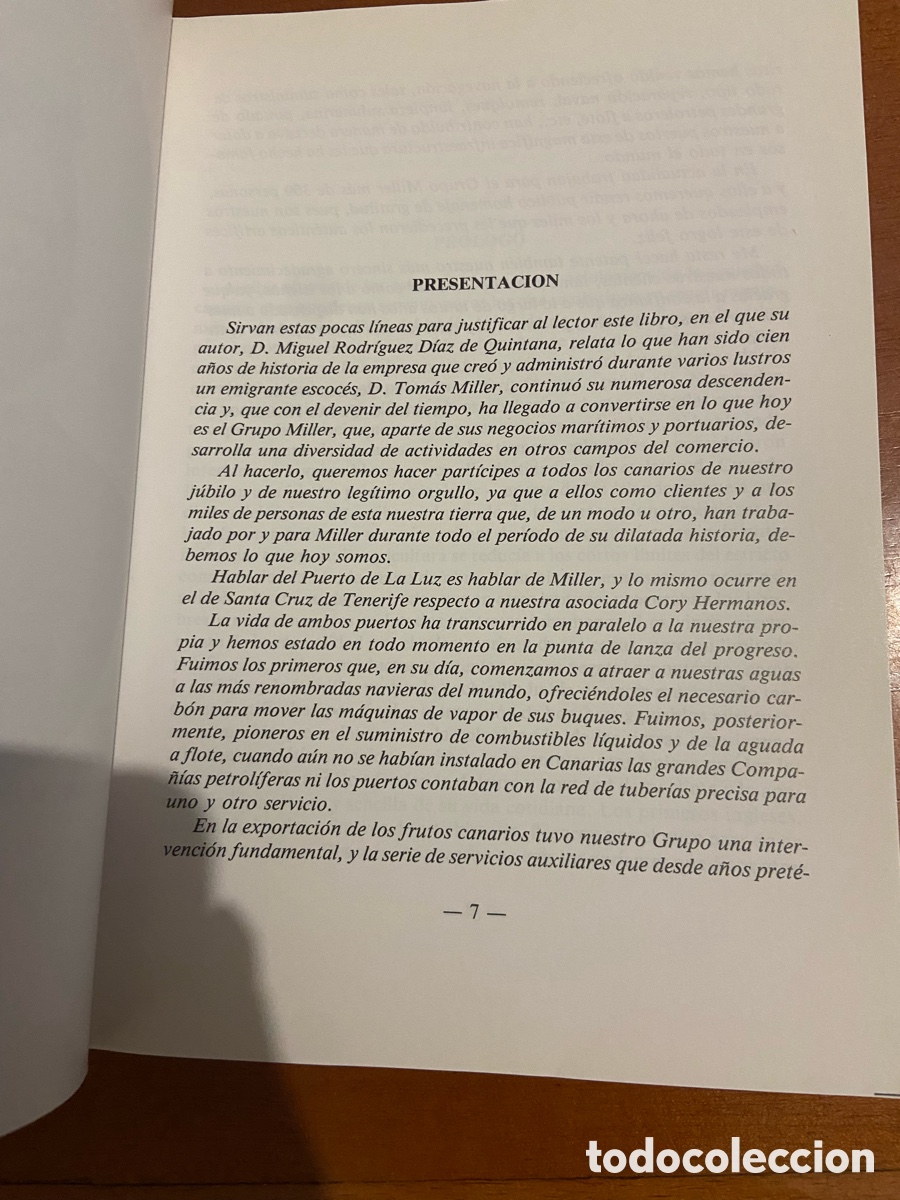 Libros: Libro sobre la historia de Miller y Compa&ntilde;&iacute;a. - Foto 2