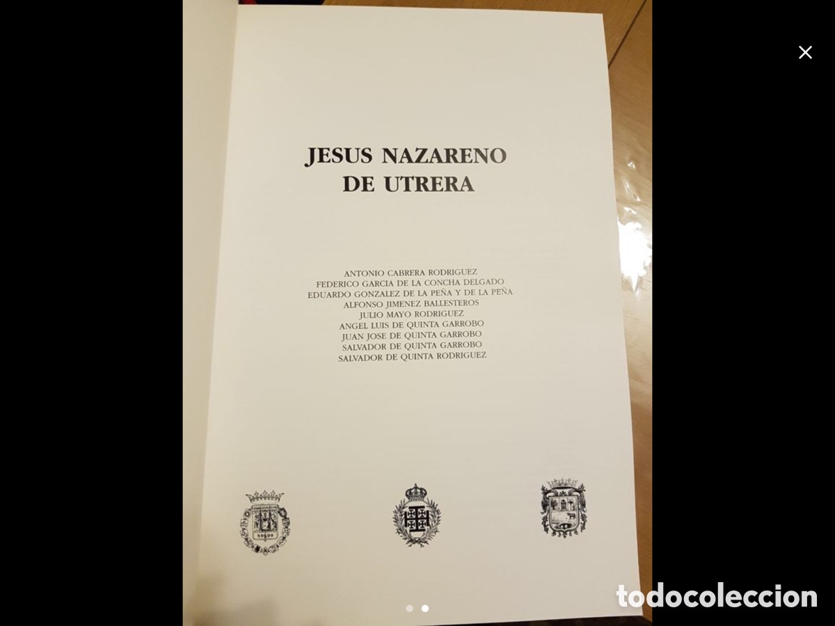 Libros: Libro Jes&uacute;s Nazareno de Utrera - Foto 2