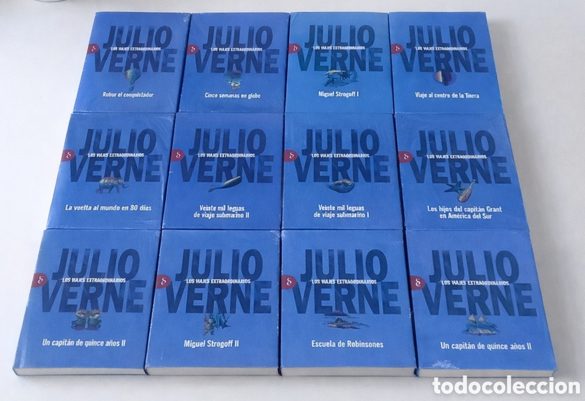 Libros: Libros de colecci&oacute;n Julio Verne - Foto 1