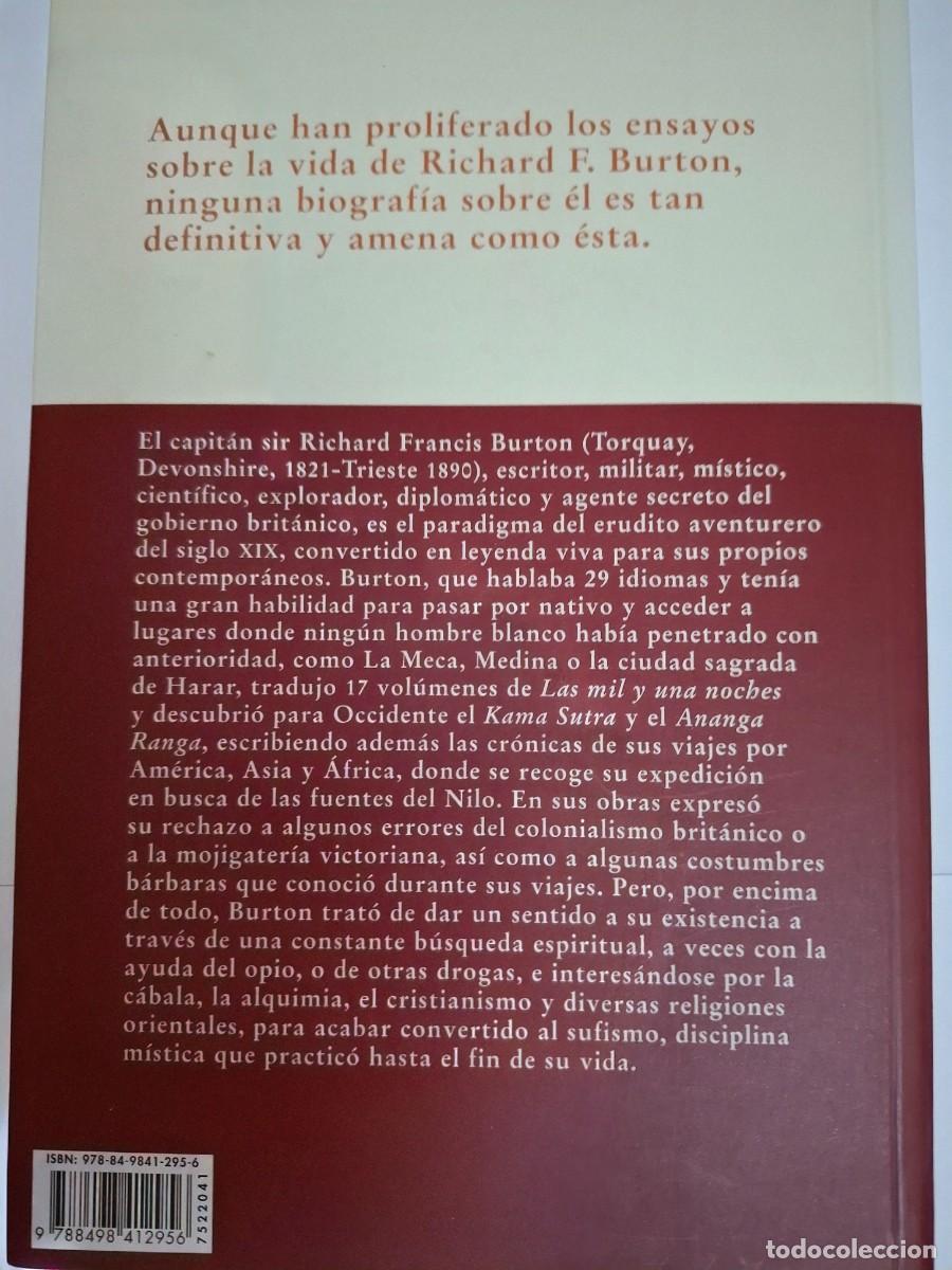 Libros: EDWARD RICE: EL CAPITAN RICHARD F. BURTON - Foto 2