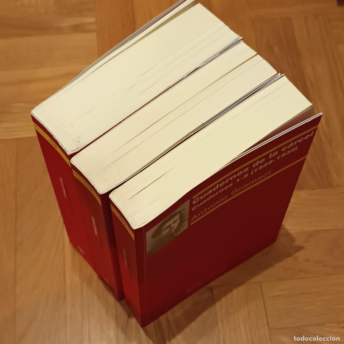 Libros: Cuadernos de la c&aacute;rcel, Antonio Gramsci. 3 tomos - Foto 4