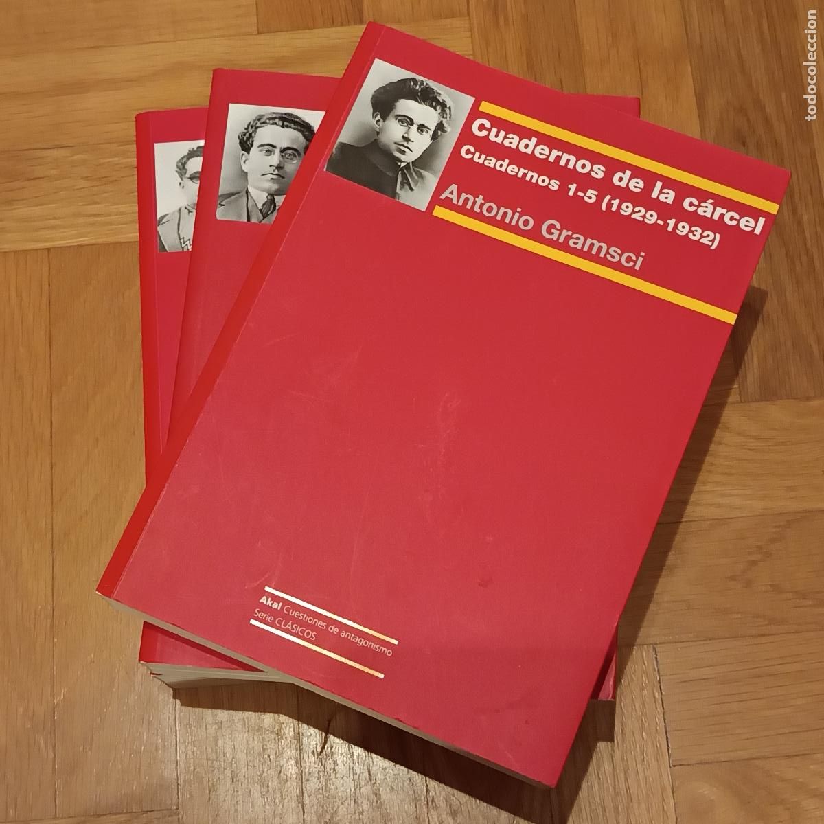 Libros: Cuadernos de la c&aacute;rcel, Antonio Gramsci. 3 tomos - Foto 1