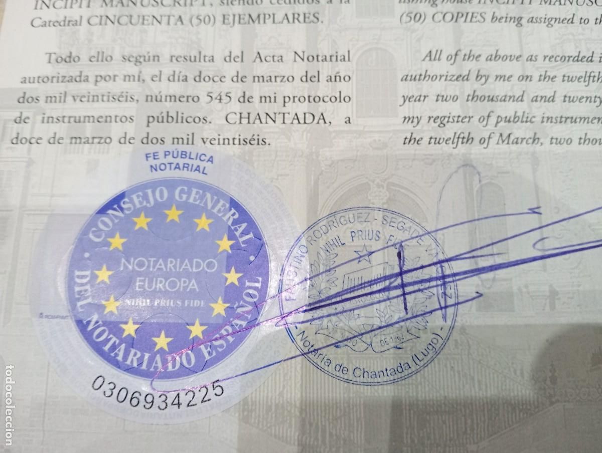 Libros: Facs&iacute;mil del Codex Calixtinus,Catedral de Santiago (edici&oacute;n 2026) - Foto 6
