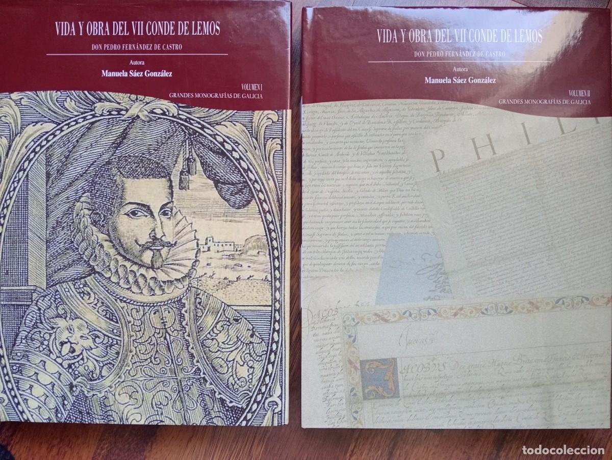 Libros: Vida y obra del VII Conde de Lemos,Don Pedro Fdez de Castro
