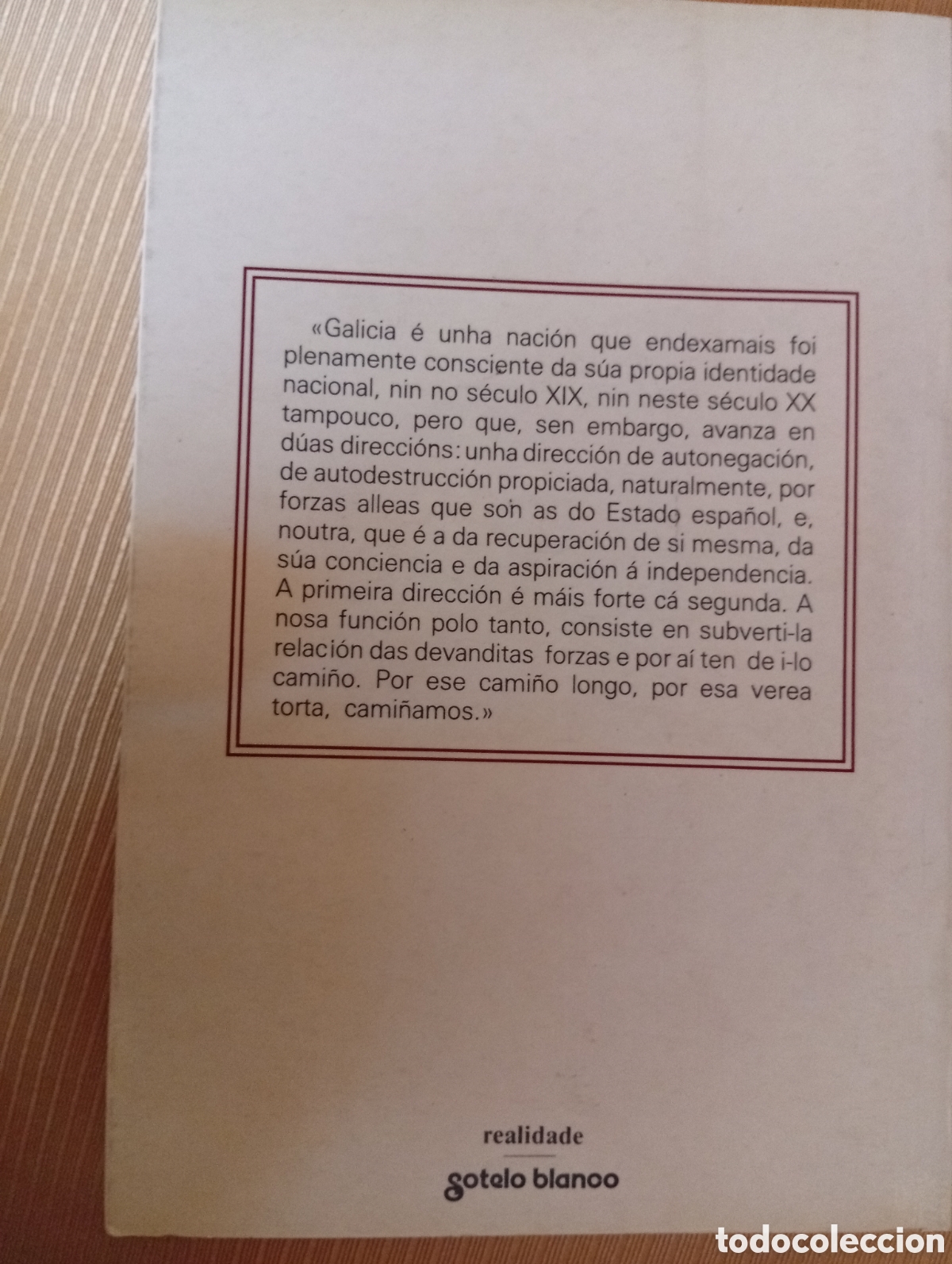Libros: X. L. M&eacute;ndez Ferrin ( ano 1989 ) - Foto 2