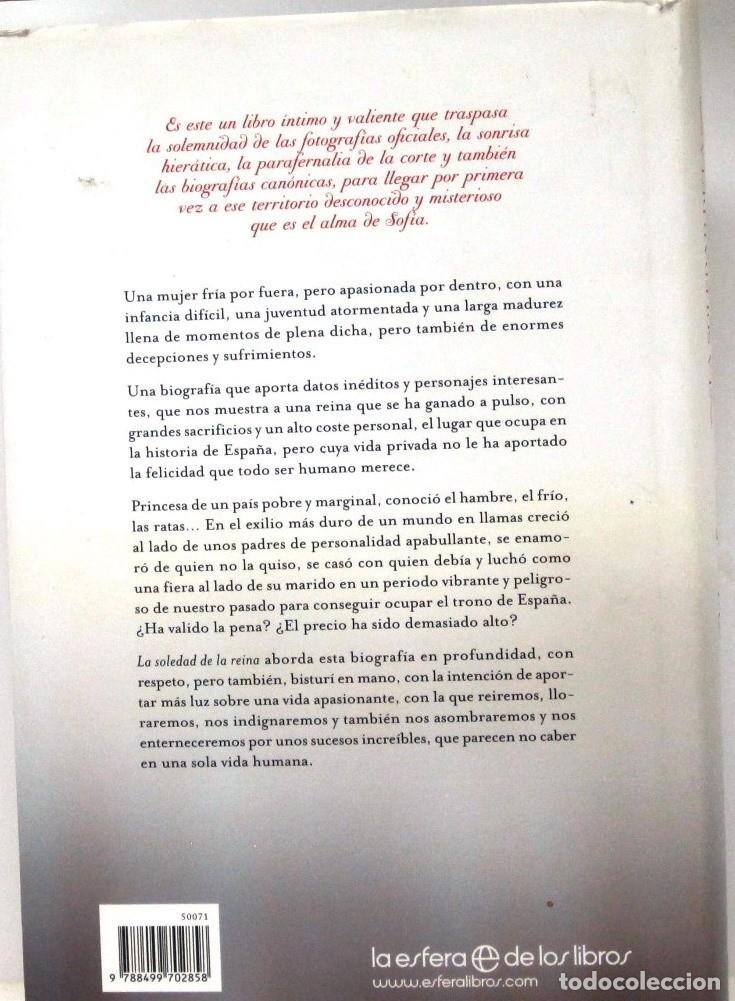 Libros: LA SOLEDAD DE LA REINA - PILAR EYRE - LIBRO - Foto 2