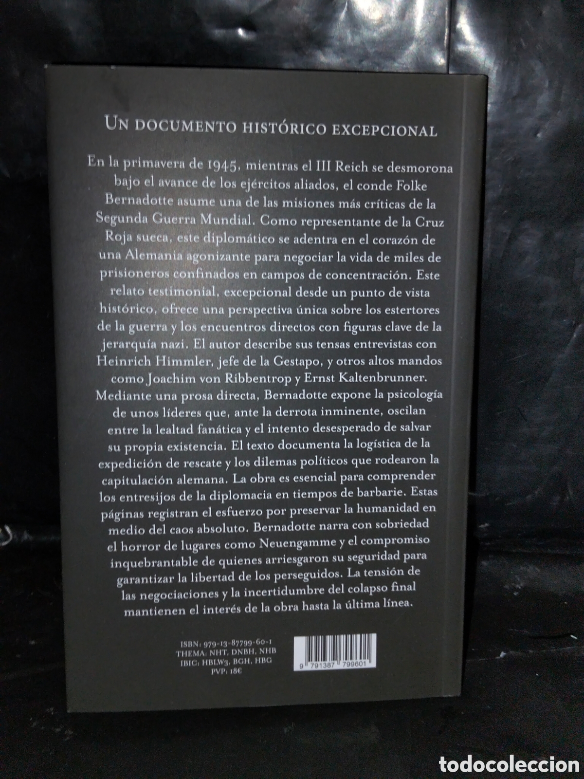 Libros: FOLKE BERNADOTTE. EL FINAL .EL DESVELO EDICIONES - Foto 8