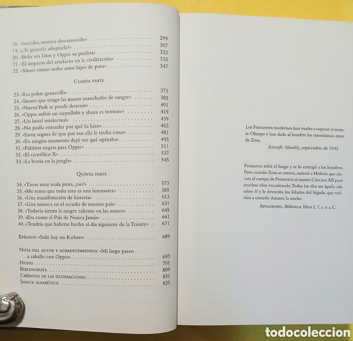 Libros: EL TRIUNFO Y LA TRAGEDIA DE J. ROBERT OPPENHEIMER - Foto 5