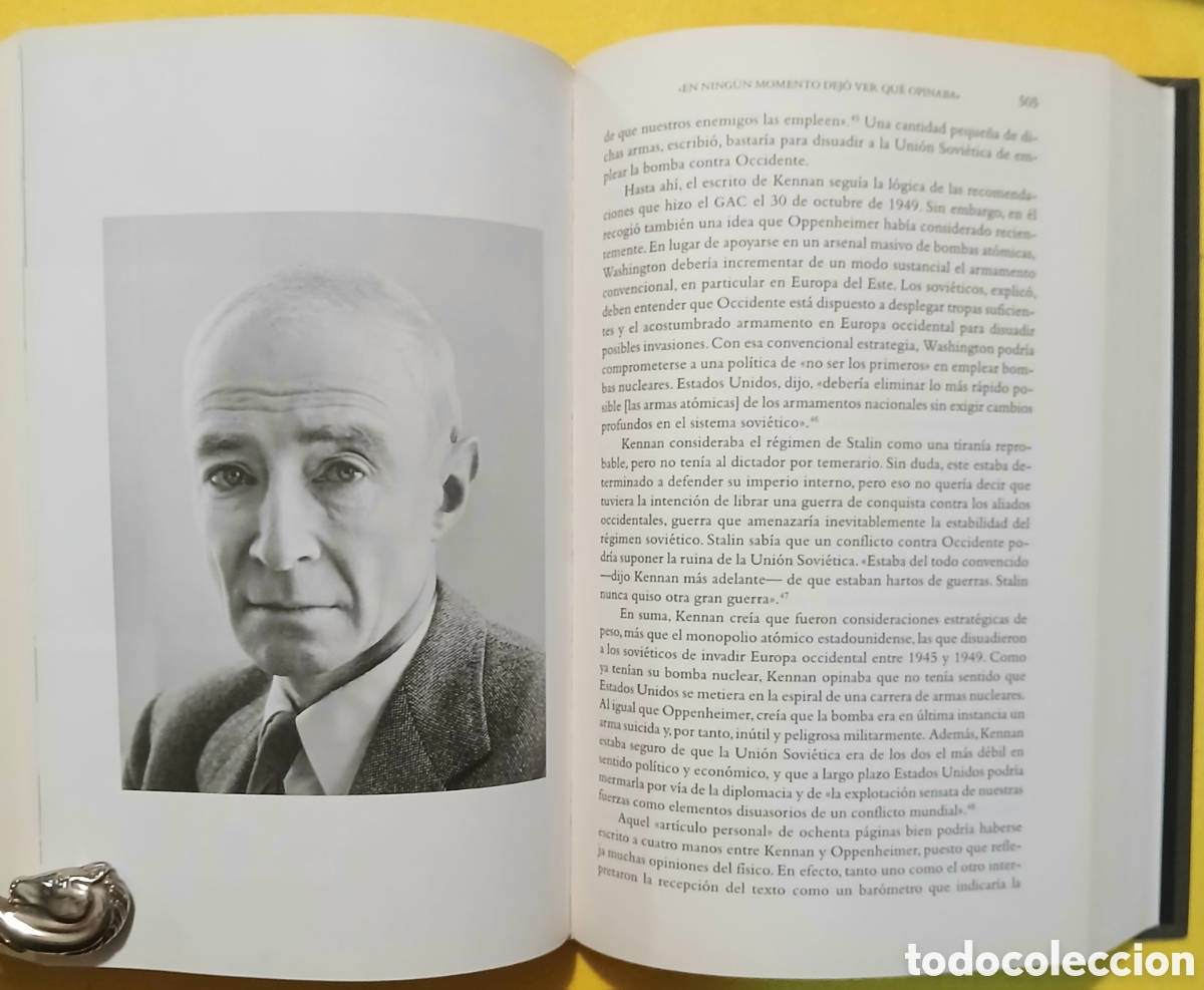 Libros: EL TRIUNFO Y LA TRAGEDIA DE J. ROBERT OPPENHEIMER - Foto 9
