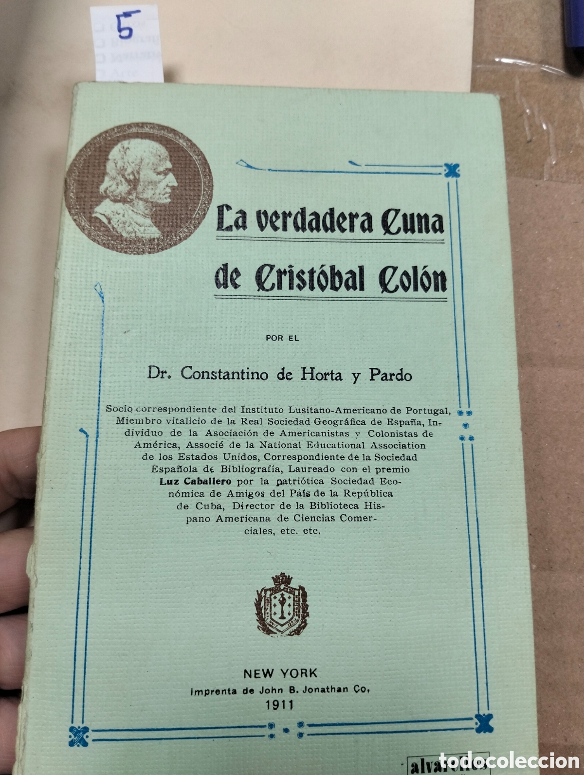 Libros: La verdadera cuna de Crist&oacute;bal col&oacute;n