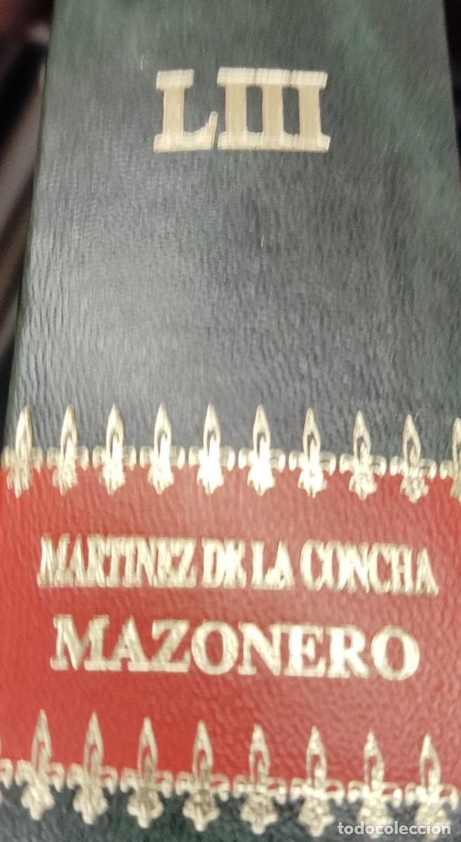 Libros: DICCIONARIO HISPANOAMERICANO DE HERALDICA, ONOMASTICA Y GENEALOGIA. TOMO 53. MARTINEZ DE LA CONCHA