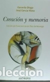Libros: Creaci&oacute;n y memoria - VV.AA. - Foto 1