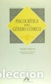 Libros: Psicocr&iacute;tica del g&eacute;nero c&oacute;mico - Mauron, Charles - Foto 1