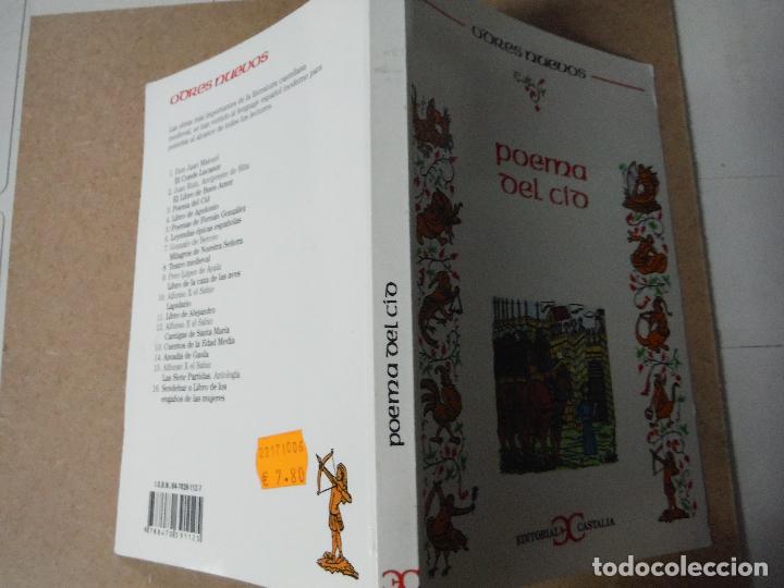 Libros: POEMA DEL CID EDITORIAL CASTALIA - Foto 3