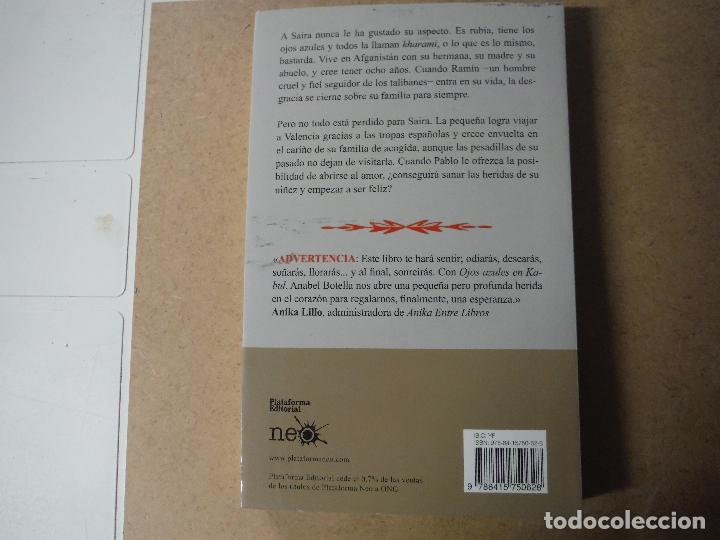 Libros: OJOS AZULES EN KABUL ANABEL BOTELLA - Foto 2