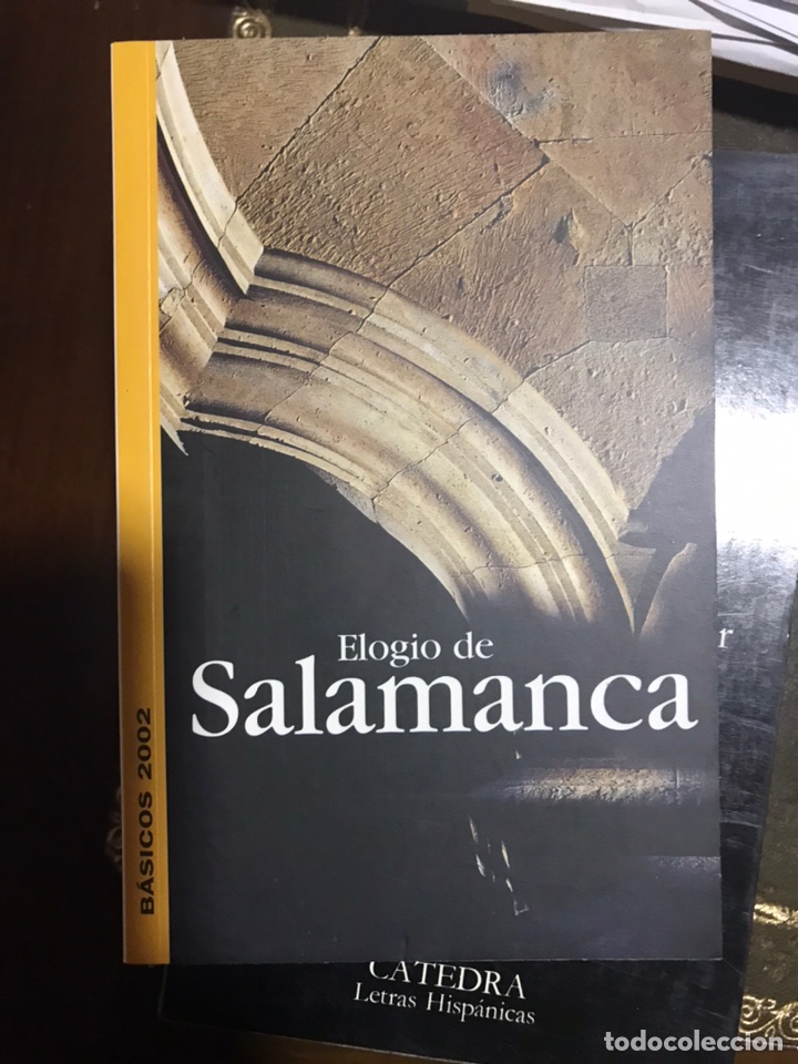ELOGIO DE SALAMANCA (BÁSICOS SALAMANCA 2002) (Libros Nuevos - Humanidades - Otros)