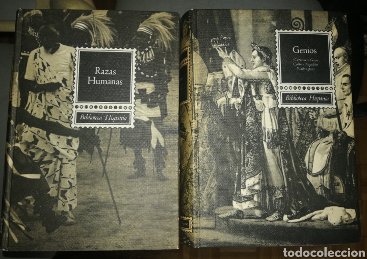 Libros: Genios y Razas humanas. Biblioteca Hispania. - Foto 1