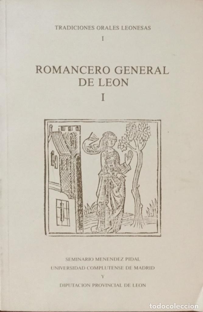 Libros: Romancero general de Le&oacute;n 2 tomos. Nuevo ref: ax648 - Foto 1