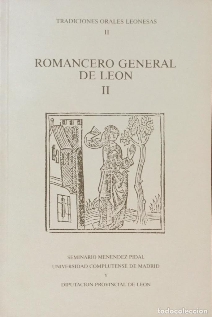 Libros: Romancero general de Le&oacute;n 2 tomos. Nuevo ref: ax648 - Foto 2