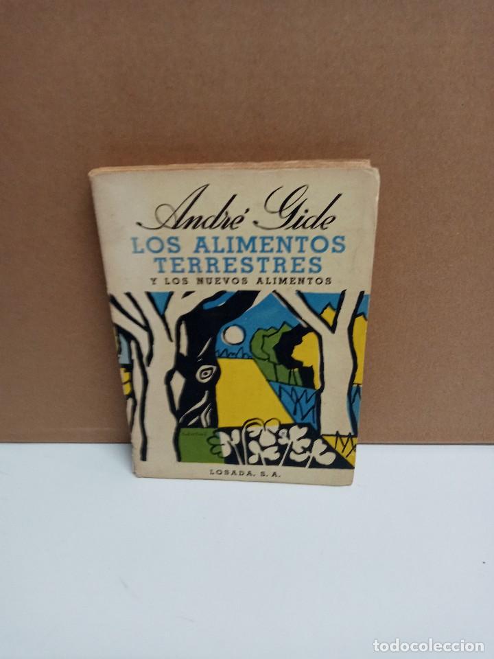 Libros: Andre Gide - Los alimentos terrestres - Losada - Foto 1