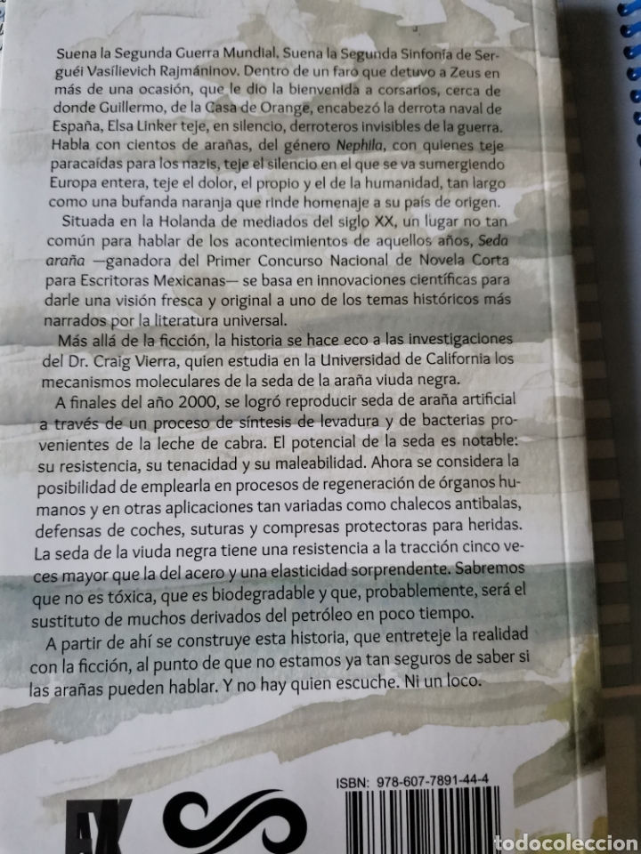 Libros: Seda Ara&ntilde;a - Foto 2
