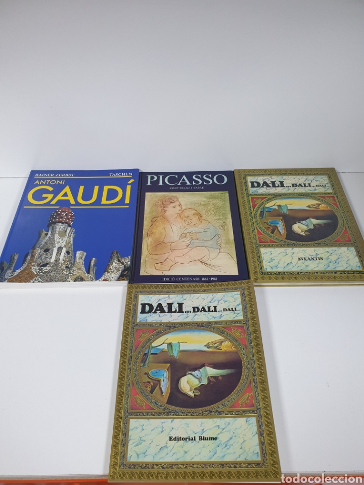 Libros: Libros picasso gaudi dali - Foto 1