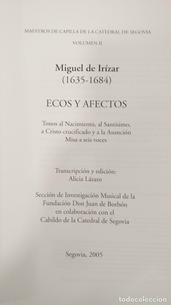 Libros: MIGUEL DE IR&Iacute;ZAR (1635-1684): ECOS Y AFECTOS - Foto 3