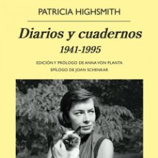Livres: DIARIOS Y CUADERNOS - HIGHSMITH, PATRICIA. Lote 358729055