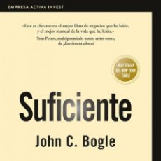 Libros: SUFICIENTE - BOGLE, JOHN C.. Lote 362876310
