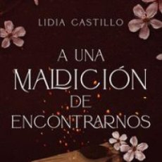 Libros: A UNA MALDICION DE ENCONTRARNOS - CASTILLO, LIDIA. Lote 400862249