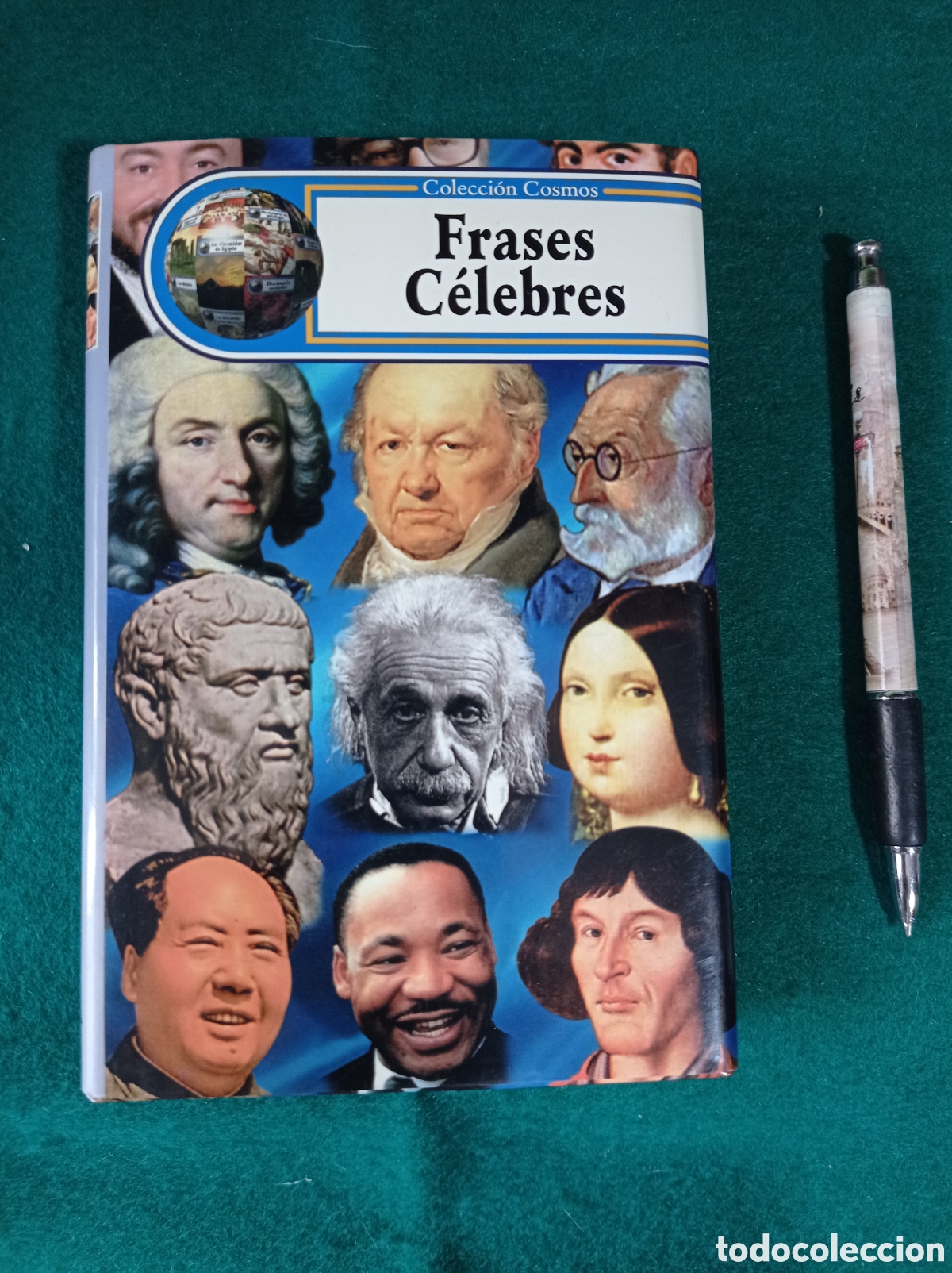 Libros: FRASES C&Eacute;LEBRES, COLECCI&Oacute;N COSMOS - Foto 1