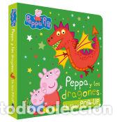 Libros: Peppa Pig. Libro Pop-Up - Peppa y los dragones - eOne; Hasbro - Foto 1