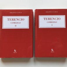 Libros: TERENCIO - COMEDIAS - BIBLIOTECA CLÁSICA GREDOS