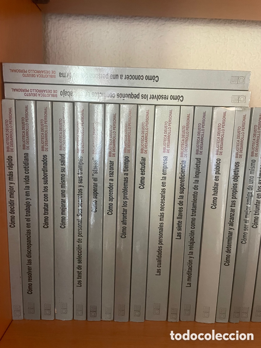 Libros: Biblioteca de Desarrollo Personal DEUSTO - Foto 1