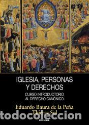 Livres: Iglesia, personas y derechos - Sol, Thierry; Baura De La Pe&ntilde;a, Eduardo