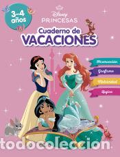 B&uuml;cher: Princesas Disney. Cuaderno de vacaciones (3-4 a&ntilde;os) (Disney. Cuaderno de vacaciones) - Disney