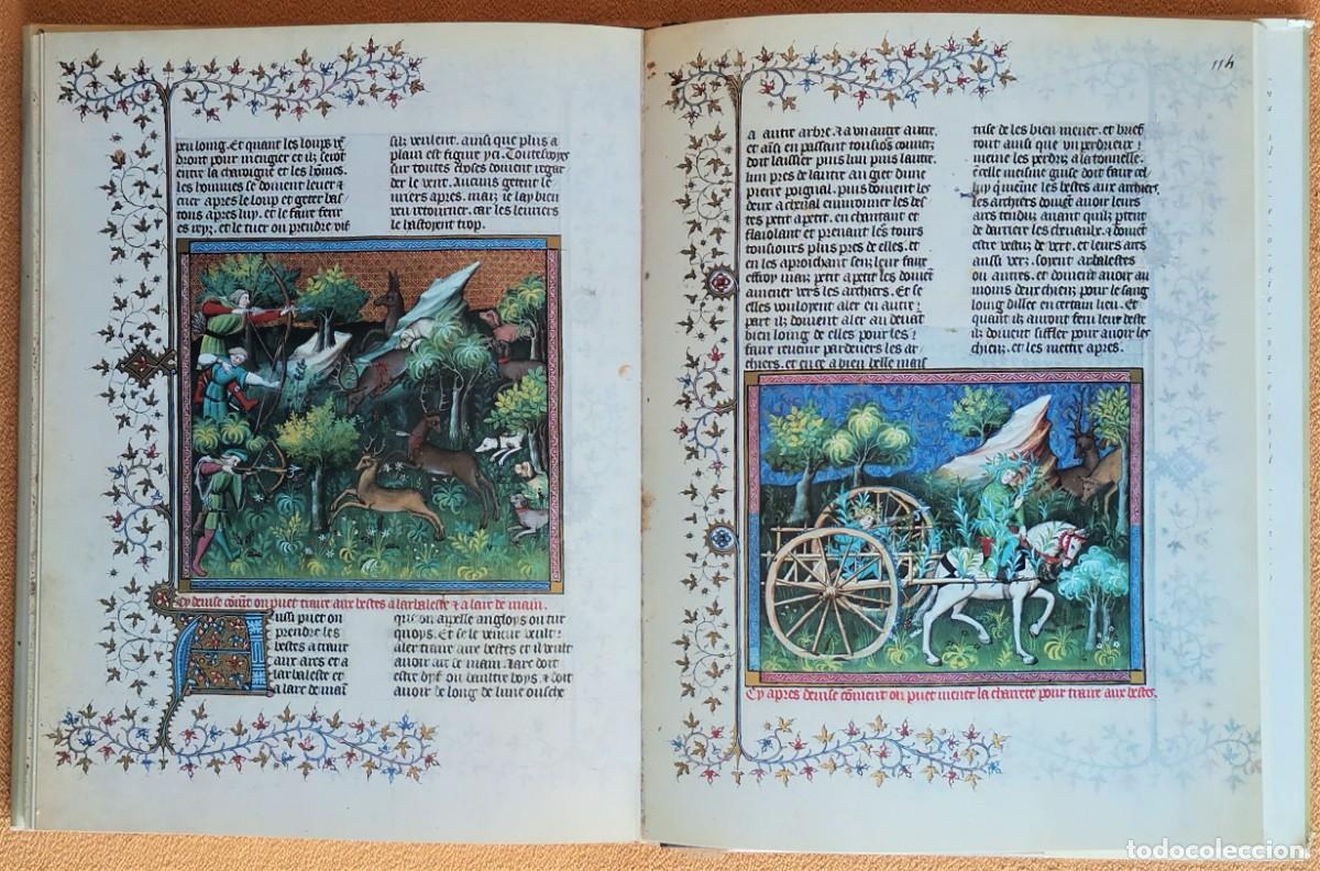 Libros: EL LIBRO DE LA CAZA. FACSIMIL. GASTON PHOEBUS - Foto 6