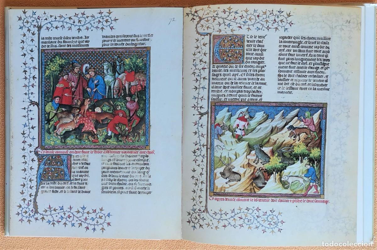 Libros: EL LIBRO DE LA CAZA. FACSIMIL. GASTON PHOEBUS - Foto 7