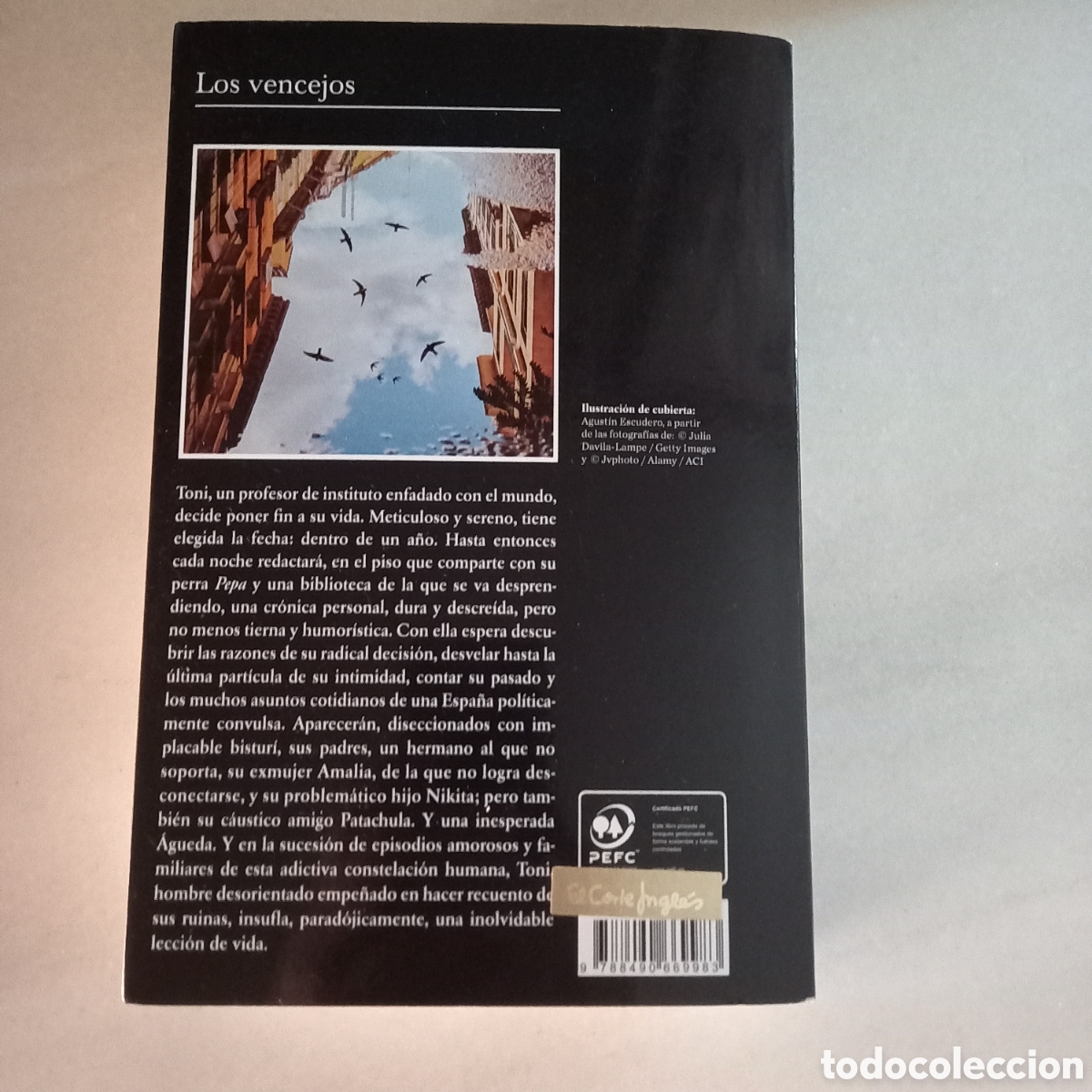 Libros: LOS VENCEJOS DE FERNANDO ARAMBURU.IMPECABLE. - Foto 2