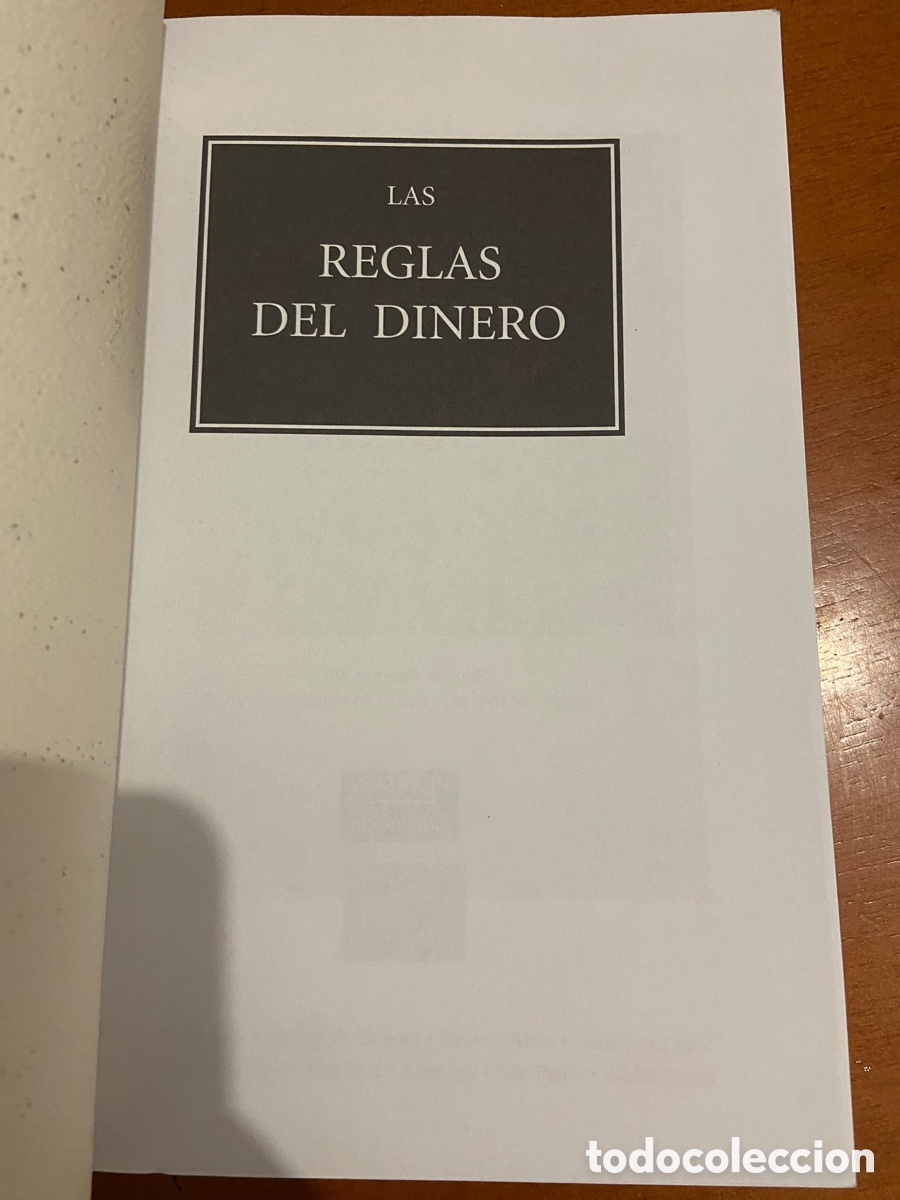 Libros: Libro Las Reglas del Dinero de Richard Templar. - Foto 2