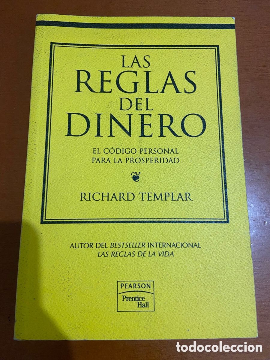 Libros: Libro Las Reglas del Dinero de Richard Templar. - Foto 1