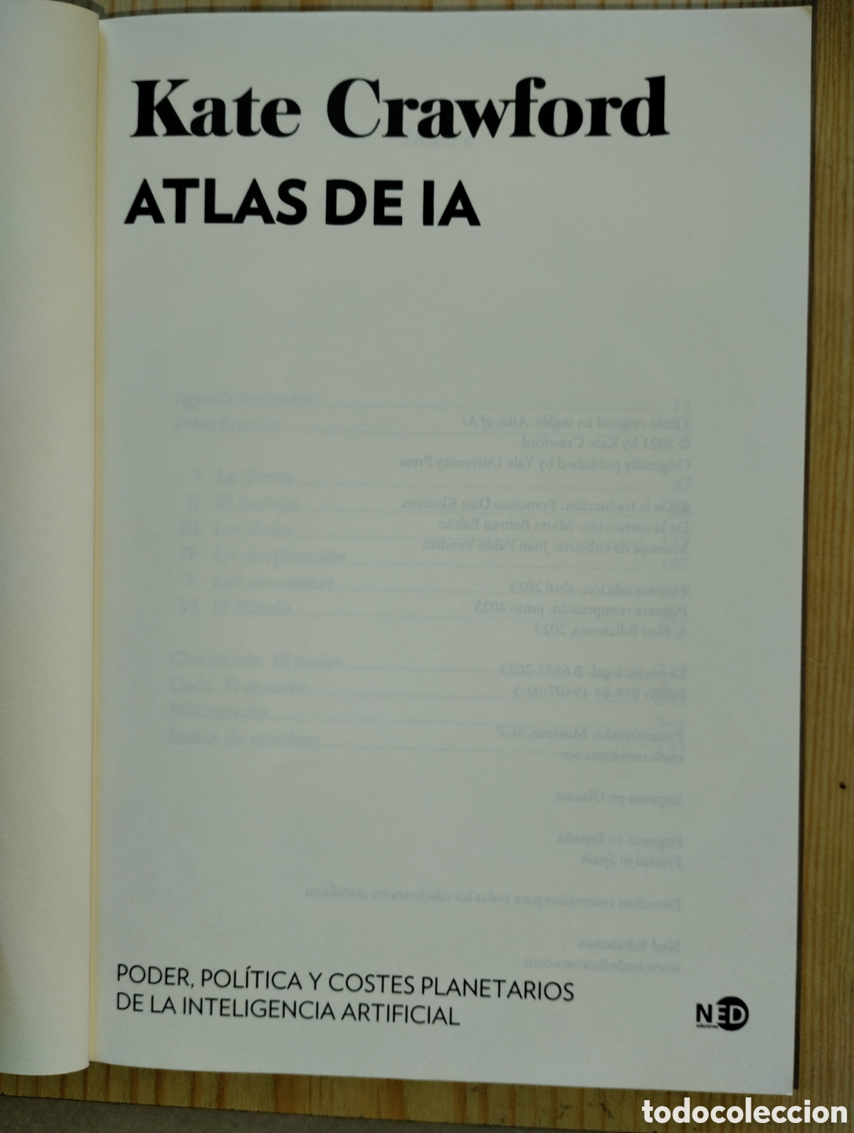 Libros: ATLAS DE IA (Inteligencia artificial) - Foto 4