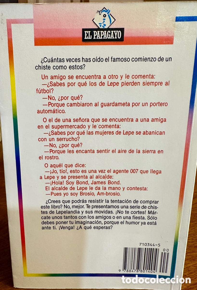 Libros: Libro CHISTES DE LEPE - Javier Tapia - Foto 2