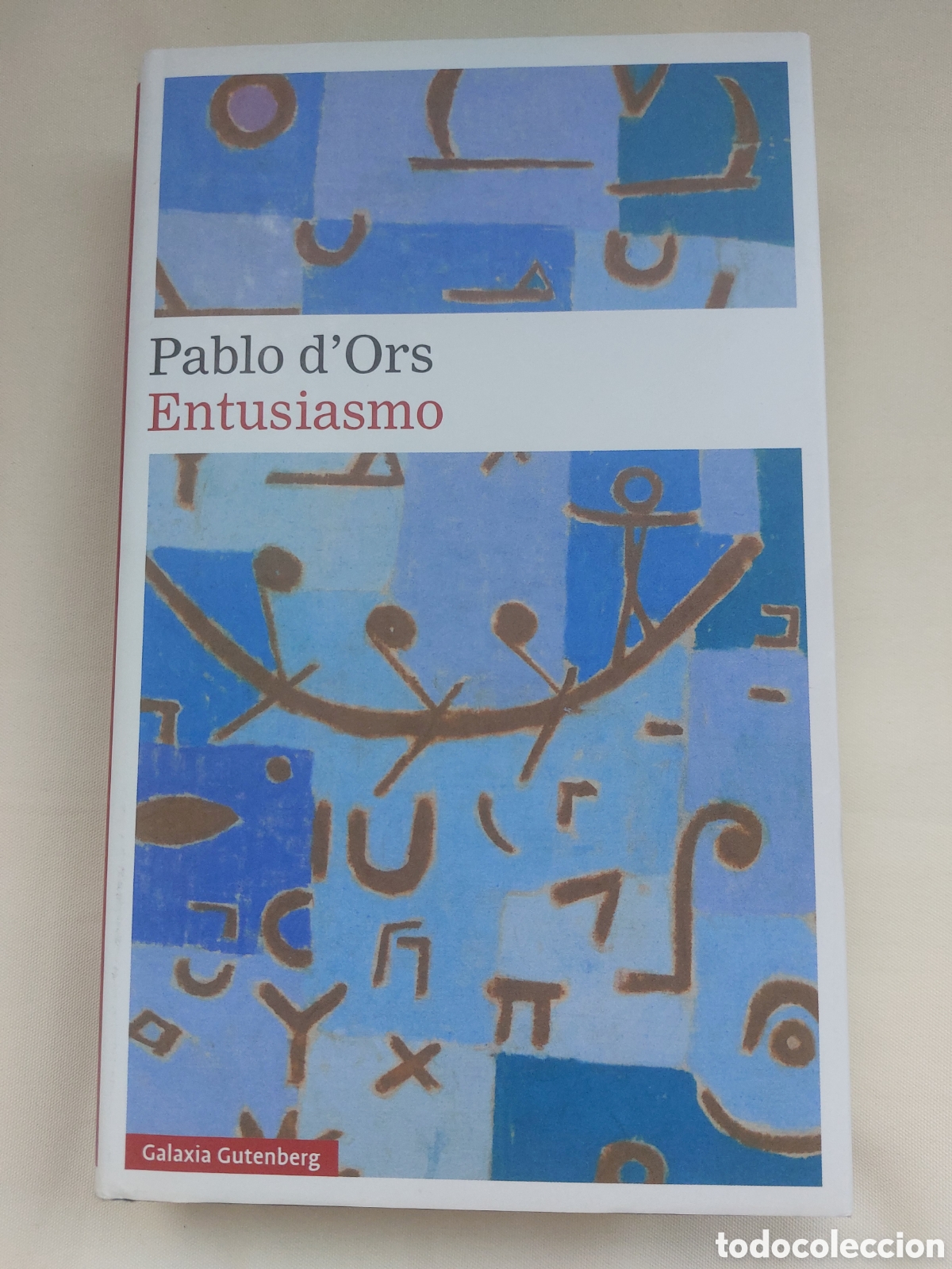 Libros: Entusiasmo. Pablo D'Ors