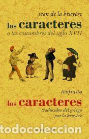 Libros: Los caracteres - de la Bruy&egrave;re, Jean